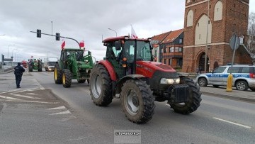 Rolnicy ponownie zablokują Malbork.