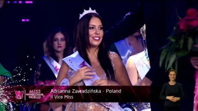 Z ostatniej chwili! Adrianna Zawadzińska z Malborka II Vice Miss Świata!&#8230;