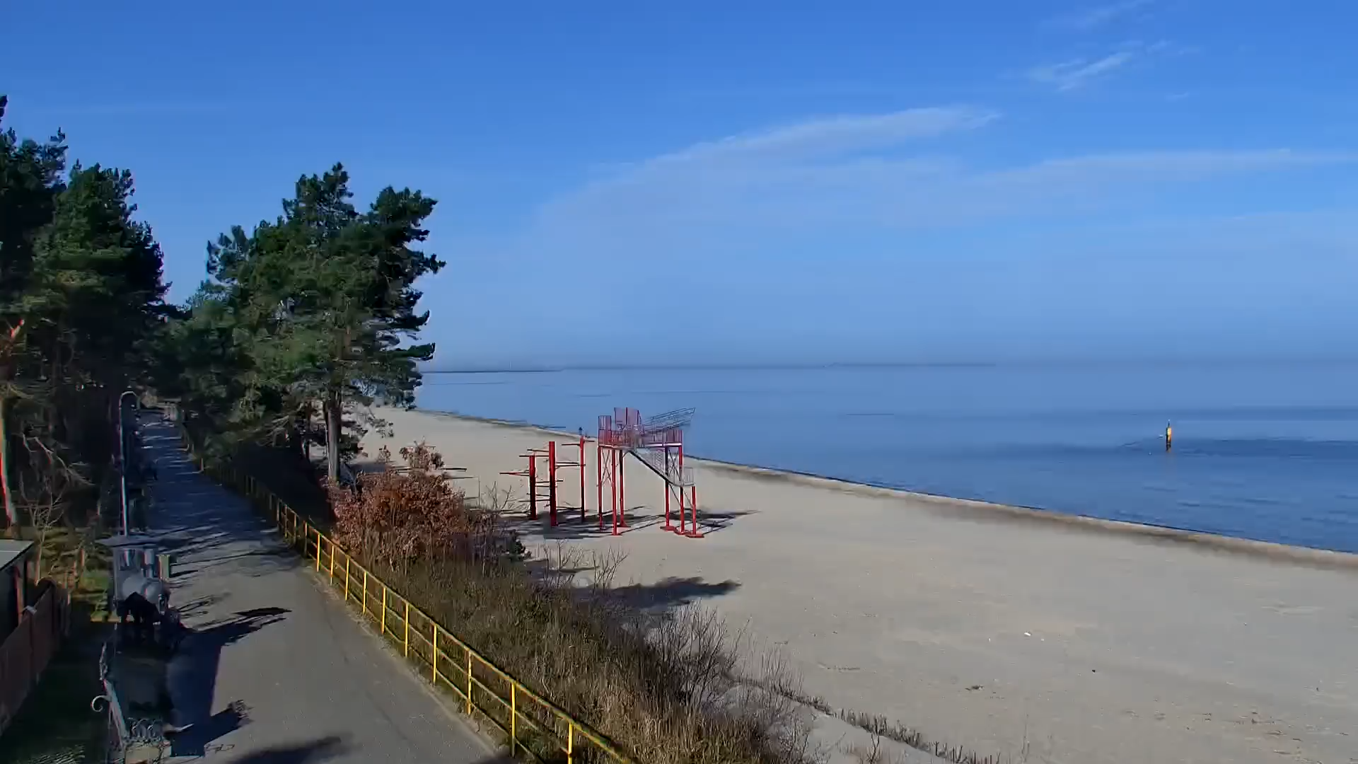 Stegna Morze Bałtyckie - Plaża w Stegnie - Aktualna Pogoda - Bar Bosmański