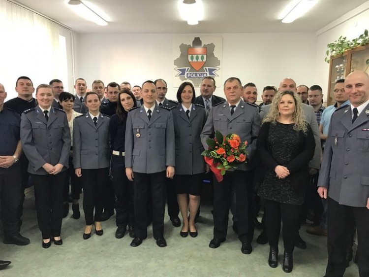 Naczelnik Wydziału Kryminalnego sztumskiej policji przeszedł na emeryturę&#8230;
