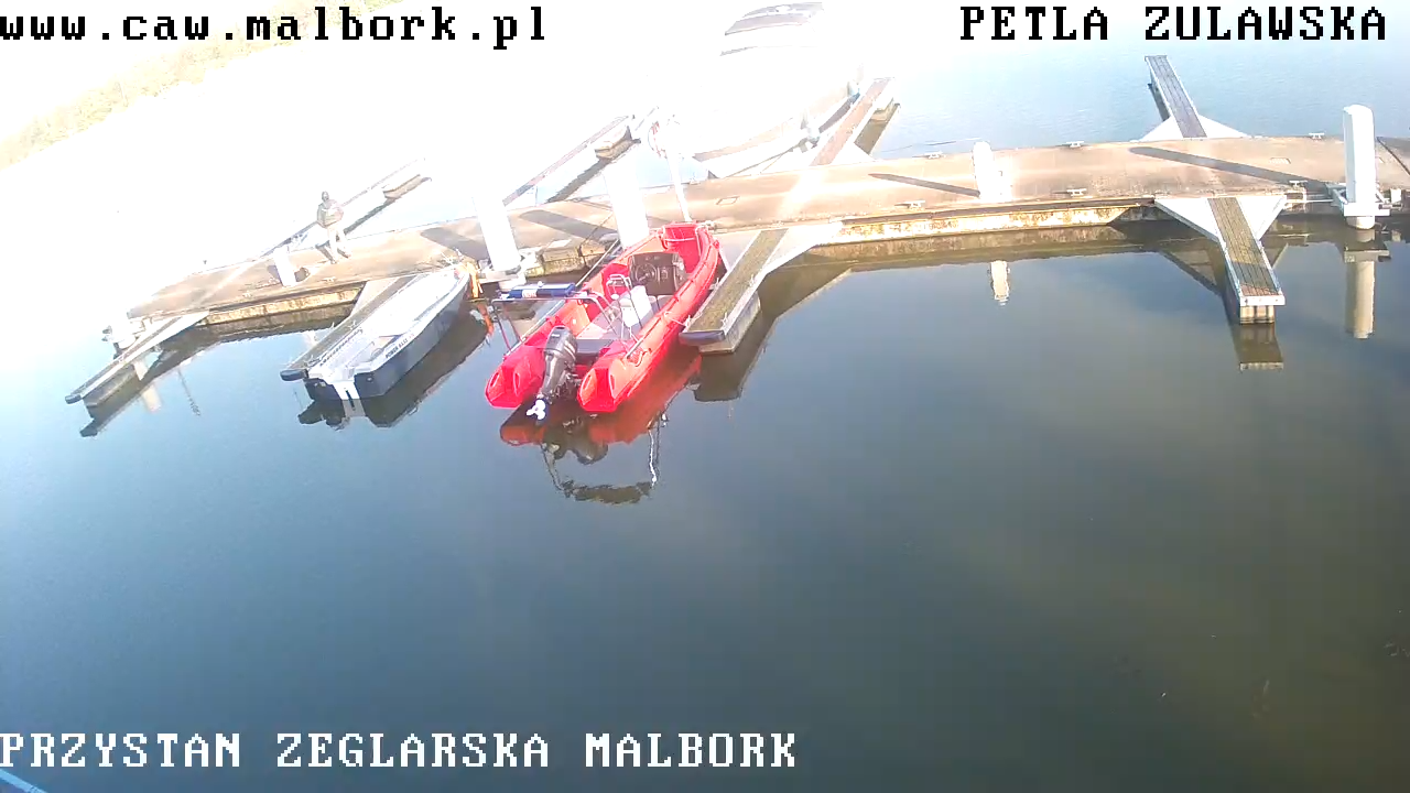 Przystań żeglarska Park Północny w Malborku - kamera pogodowa na żywo&#8230;
